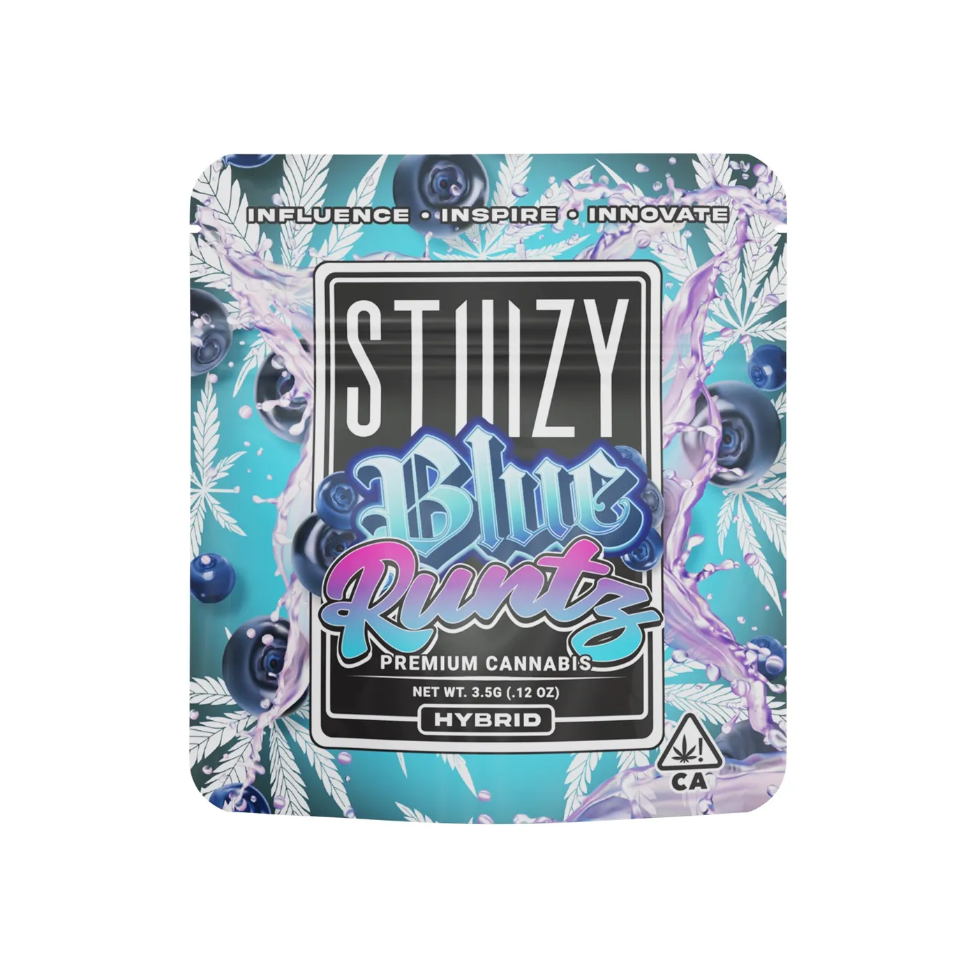Blue Runtz product render
