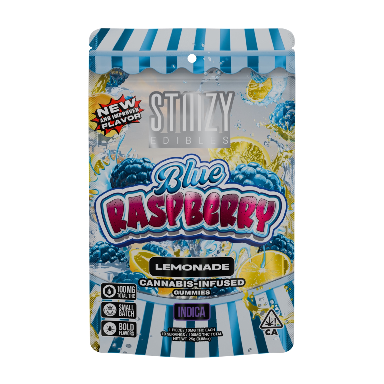 Blue Raspberry Lemonade edibles