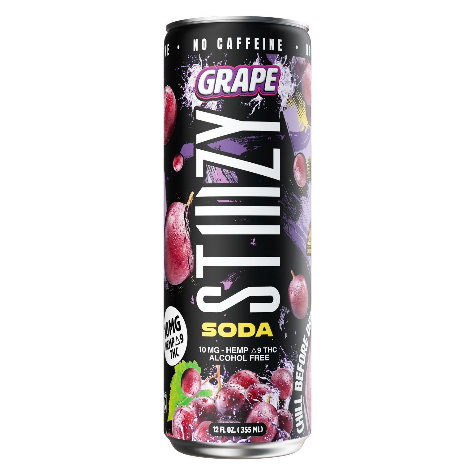 Grape soda can