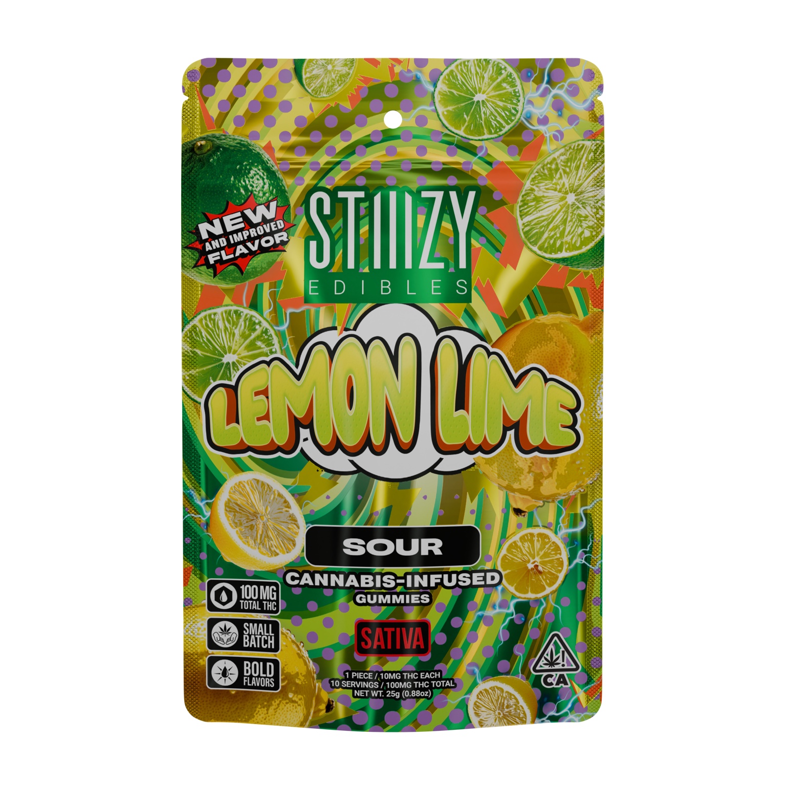 Lemon Lime sour edibles