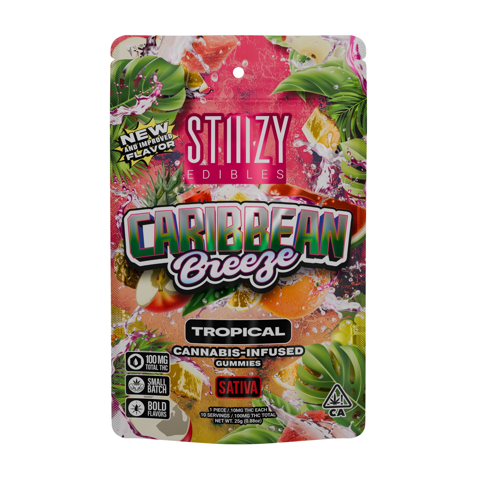 Caribbean Breeze tropical edibles