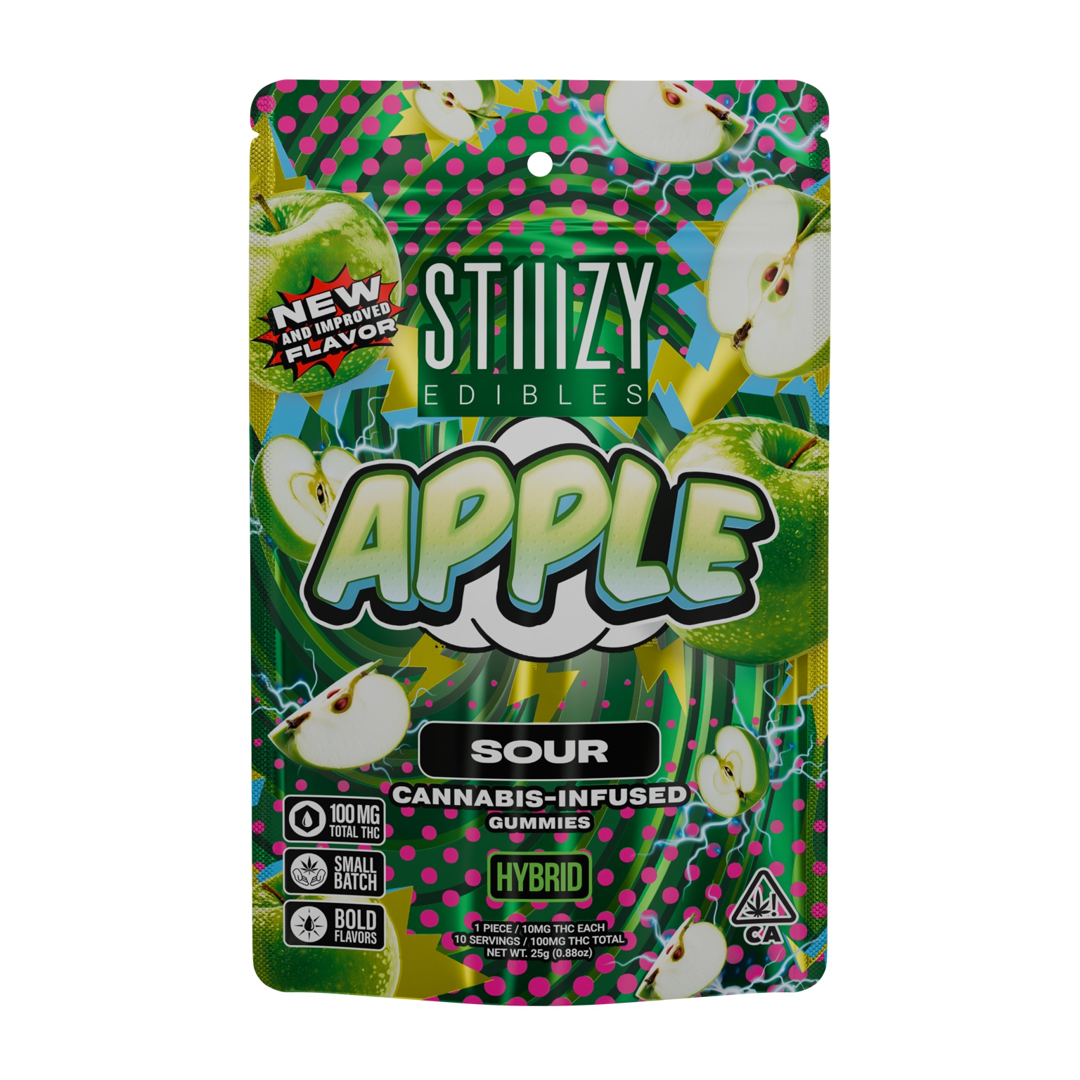 Apple sour edibles