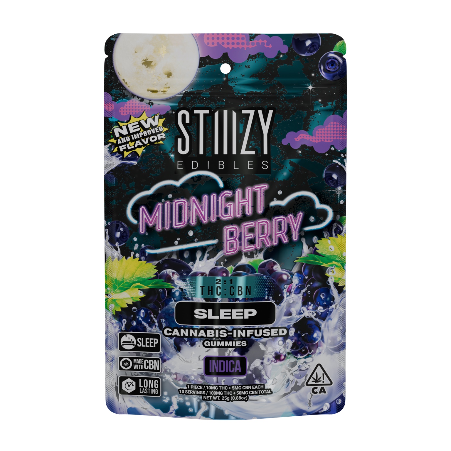Midnight Berry sleep edibles
